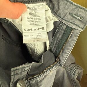 Carhartt Slate Gray Slim Fit Pants